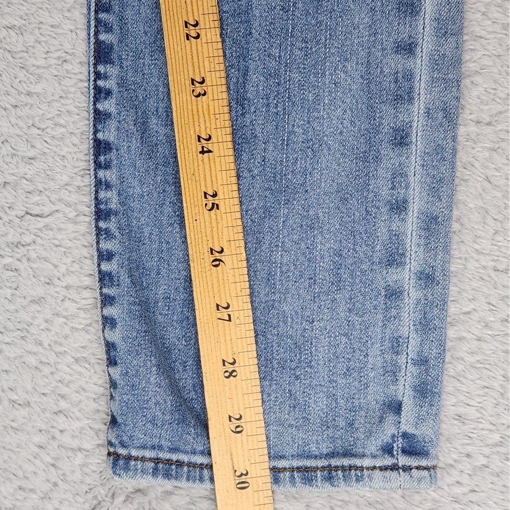 Kut from the Kloth Jeans Womens 2 Blue Distressed Skinny Stretch Denim SP017MD9 - Picture 11 of 16